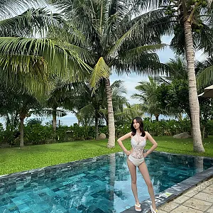 부끄럽지만 더늦기전에 남겨놓는 나의 수영복사진들 쿄쿄 Amiana Resort and Villas Nha Trang 6월 22일